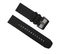 XLXKGPGKMK Bracelet en toile de nylon à dégagement rapide universel for hommes et femmes 20 mm 22(Black,22mm)