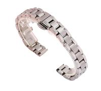 XLXKGPGKMK Stainless Steel Strap Quick Release Replacement Universal Smart Women's Version(Silver,10mm)