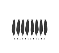 XLYMTLSO Drone Propeller, Lot de 8 hélices en Fibre de Carbone, compatibles avec DJI Mini 3/3 Pro,Low-Noise Blades(Mini 3 Black Silver)