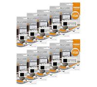 XLYNE 2-B Lot de 10 clés USB 2.0 en Aluminium Haute Vitesse Design Flash Drive XX Go 1 Go