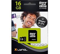 Xlyne 7308000 Class 10 SDHC microSD 16 go Noir