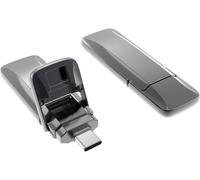 Xlyne 7612800 Clé USB 128 GB gris 7612800 USB-C® (USB 3.2 Gen 2)