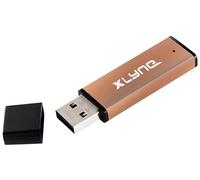 xlyne ALU Clé USB 128 Go Aluminium, Bronze 177570-2 USB-A (USB 2.0)
