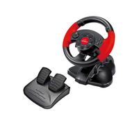 xlyne EG103 accessoire de jeux vidéo Noir, Rouge Volant Numérique PC, Playstation 2, Playstation 3