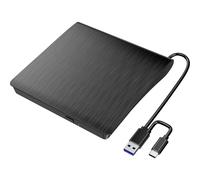 Xlyne Graveur DVD externe USB-A, USB-C®, USB 2.0 noir