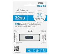 Xlyne \ OTG\ Mémoire supplémentaire USB pour smartphone/tablette argent 32 GB USB 3.2 (1è gén.
