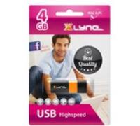 Xlyne Wave - Clé Usb - 4 Go - Usb 2.0 G