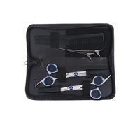 Xm 1 Ensemble De Ciseaux De Coupe De Cheveux De De En Acier Inoxydable Potables Durables Et Ciseaux De Coiffure - Effileur