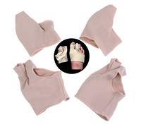 Xm 1 Paire Correcteur Gel Pied Orteil Séparateur Hallux Valgus Protecteur Ajusteur Soulagement De La Douleur Redresser Plier Orteils Soin Des Pieds Outil