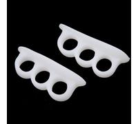 Xm 1 Paire D'orteils Séparateur D'orteils Doigt Séparateur Silicone Gel Soins Des Pieds Accolades Supports Outils Garde Pied Hallux Valgus