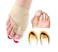 Xm 1 Paire Orteil Hallux Valgus Correcteur Orthèses Os Pouce Ajusteur Correction Pédicure Chaussettes Bunion Lisseur Pieds Soin