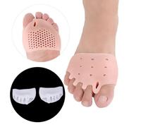 Xm 1 Paire Outil De Soin Des Pieds Silicone Cinq Trous Nid D'abeille Hallux Valgus Orthèses Orthopédiques Orteil Soin Des Pieds Correcteur Pouce Os Orthèses