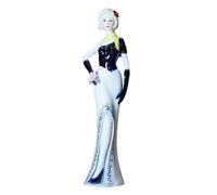 Xm 1 Pc Fille Figurines Femmes Occidentales Statue Creative En Céramique Décor De Bureau Figurine Miniature - Personnage Miniature