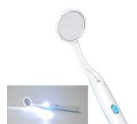 Xm 1 Pièces Anti-Buée Led Miroir Dentaire Avec Super Lumière Vive Bouche Miroir Oral Miroir Led Brillant Hygiène Dentaire Outils