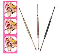 Xm 1 Pièces En Acier Inoxydable Oreille Pick Double Extrémité Earpick Oreille Cire Curette Décapant Oreille Nettoyant Cuillère Spirale Oreille Propre Outil