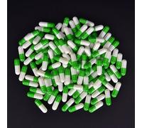 Xm 1000pc Multicolore Vide Gélatine Capsules Pilule Vcaps Gel Halal Séparé Boîte