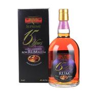 XM 15 ans - RHUM - 40% Alcool - GUYANE BRITANNIQUE - Bouteille 70 cl