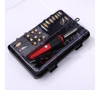 Xm 24 En 1 Fer À Souder Sculpture Pyrogravure Outil Bois Gaufrage Brûlant Stylo À Souder Ensemble Pointes De Soudage Kit