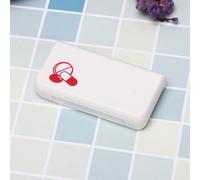 Xm 3 Grilles Conteneur Tablette Trieur Boîte Mini Mignon Médecine 7day Hebdomadaire Stockage Pilule Case Organisateur Soins De Santé Pilule Boîte