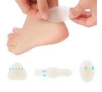 Xm 4 Pièces Adhésif Hydrocolloïde Gel Blister Plâtre Anti-Usure Talon Autocollant Pédicure Patch Clavus Pad Soins Des Pieds Outils