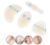Xm 4 Pièces/Ensemble Adhésif Hydrocolloïde Gel Blister Plâtre Talon Anti-Usure Talon Autocollant Pédicure Patch Plâtre Soins Des Pieds Outils