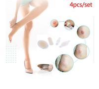 Xm 4 Pièces/Ensemble Soin Des Pieds Talon Blister Plâtre Ruban Adhésif Hydrocolloïde Gel Blister Plâtre Anti-Usure Talon Autocollant Pédicure Patch