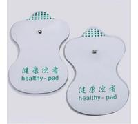 Xm 5 Paires D'électrodes Blanches Pour Des Outils De Masseur De Machine De Thérapie Numérique D'acupuncture De Dizaines
