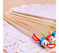 Xm 5 Pièces/Lot Mini Poupée Earpics Bois Bambou Oreille Pics Cire Décapant Oreille Soin Outil