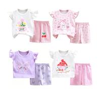 XM-Amigo Ensemble Bébé Fille Débardeur Sans Manches, Lot de 8