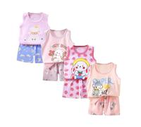 XM-Amigo Ensemble Bébé Fille Débardeur Sans Manches, Lot de 8