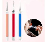 Xm Bébé Oreille Cire Nettoyant Lampe De Poche Earpick Earwax Décapant Lumineux Oreille Curette Lumière Cuillère Nettoyage Oreille Soin Outil Pour Enfants