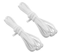 Xm Bracelet Élastique En Caoutchouc Blanc 2 Rouleaux Corde Élastique Pour Masque 5mm Accessoires Manuels Pour Le Bricolage 30 Mètres