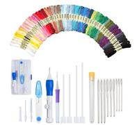 Xm Bricolage Broderie Magique Couture Poinçon Aiguille Outil Couture Stylo Avec Étui Ensembles Bricolage Artisanat Couture Outil Pour La Broderie