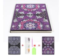 Xm Carnet De Croquis Mandala Pour Enfants Bricolage Peinture Spéciale En Diamant En Forme De Mandala Carnet De Croquis A5 Pour Agenda Cadeau D'anniversaire Livraison Directe 50 Pages