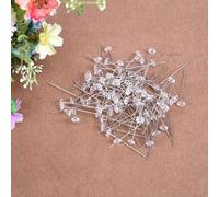 Xm Épingles À Coudre Tête De Strass 100 Pièces Aiguilles De Couture Bricolage Outils De Confection Décoration De Mariage