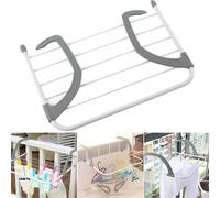 Xm Étagère Pliante De Séchage Sèche-Linge Extérieur Salle De Bain Portable Vêtements Balcon Sèche-Linge Airer Chaussures Pôle Serviette Sèche-Linge