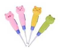 Xm Lampe De Poche Led Cire D'oreille Enlever Earpick Nettoyant Outil De Soins De Santé Bébé Infantile Pratique Voir Trou D'oreille Clair