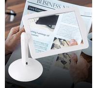 Xm Led Lecture Grande Lentille Loupe Éclairée Loupe Pratique Durable Multi-Fonctionnel Portable Livre Lecture Outils