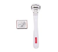 Xm Pied Démaquillant Dur Main Pied Fichier Soins Des Pieds Pédicure Machine + 10 Lames Râpe Pédicure Coupe-Cors Callosités Cuticules Rasoir