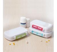 Xm Portable Soins De Santé Bonbons Couleurs Trier Pliant Vitamine Médecine Pilule Boîte Maquillage Mallette De Rangement Conteneur Pilules Cas Et Diviseurs