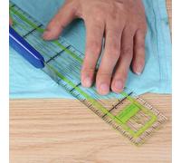 Xm Règle De Patchwork 30x5cm Règles Transparentes Règle De Quilting Échelle De Bureau Dessin De Ligne Pour Le Bricolage Outil De Couture