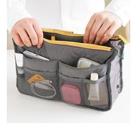Xm Sac De Rangement Multifonction Pour Produits Cosmétiques Sac À Main De Rangement Portable Multifonctions À Double Fermeture Éclair Pour Produits Cosmétiques