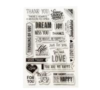 Xm Sceau De Timbres-Poste En Silicone Transparent Sceau Clair Décoratif Pour Album Photo Scrapbooking 15x11cm 1 Pièce