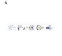 Xm Sea Horse Sky Washi Bande Autocollant Diy Scrapbook Photo Album Carte Décoration 6 #