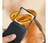 Xm Type De Tiroir Loupe De Lecture Loupe De Bureau Portable Loupe De Table Éclairée Avec Des Fournitures De Lecture Lumière Led