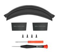 XM4 WH-1000XM4 Kit de réparation de bandeau+boucles pour casque Sony XM4 (Noir)