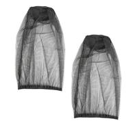 Xmart 2 Pcs Chapeau Moustiquaire Doux Moustiquaire de Tete Antiparasitaire Tête Moustique Net Poids Léger Chapeau Anti-Moustique Extérieur Convient pour le Camping la Randonnée et la Pêche