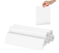 Xmart 5 rouleaux Papier Thermique A4 Thermopapier A4 Rouleau Séchage Rapide pour Imprimante Portable Idéal pour Impression de Documents Pages Web et Photos environ 125 feuilles
