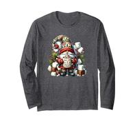 Xmas Hot Chocolate GNOME for Women and Christmas Mug Manche Longue