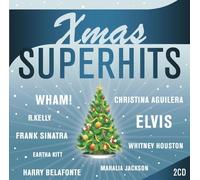 XMAS SUPERHITS 2 CD NEUF WHAM/CÉLINE DION/DORIS DAY/FRANK SINATRA/ELVIS PRESLEY